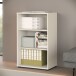 Regal >TEMPRA2< in Sand - 54x85,5x34,8cm (BxHxT)