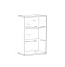 Regal >TEMPRA2< in Sand - 54x85,5x34,8cm (BxHxT)