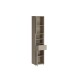Seitenschrank >ALICE SPRINGS< in Taupe - 39,8x191,9x34,9cm (BxHxT)