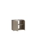 Waschbeckenunterschrank >ALICE SPRINGS< in Taupe - 74,5x63,9x34,9cm (BxHxT)