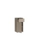 Badkommode >ALICE SPRINGS< in Taupe - 39,8x83,1x34,9cm (BxHxT)
