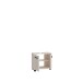 Waschbeckenunterschrank >VERIS< in Sand - 68,6x62x34,8cm (BxHxT)
