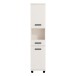 Seitenschrank >VERIS< in Sand - 40,2x186,8x34,8cm (BxHxT)