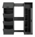 Waschmaschinenumbauschrank >Free< in Anthrazit - 176x195x68cm (BxHxT)