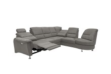 Ecksofa >Ludwigshafen< in 1219 Toro anthrazit -...
