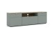 Lowboard >Bari< in Schilf grün, Spannplatte, MDF - 180x55x41cm (BxHxT)