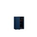 Schuhkommode >ALICE SPRINGS< in Nachtblau - 74,5x99,1x34,9cm (BxHxT)