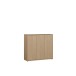 Schuhkommode >ALICE SPRINGS< in Elegancia Eiche Dekor - 109,2x99,1x34,9 (BxHxT)
