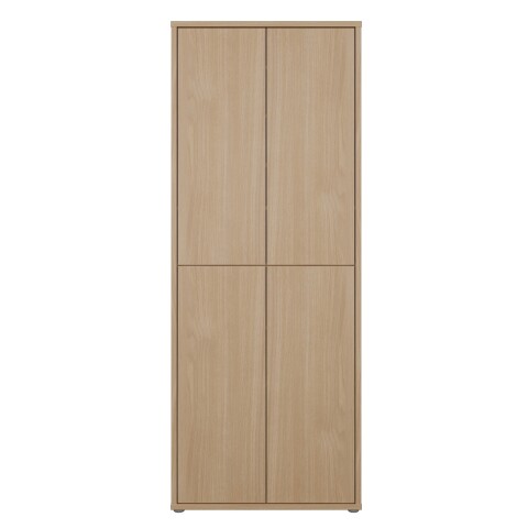 Schuhschrank >ALICE SPRINGS< in Elegancia Eiche Dekor - 74,5x191,9x34,9 (BxHxT)