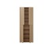 Schuhschrank >ALICE SPRINGS< in Elegancia Eiche Dekor - 74,5x191,9x34,9 (BxHxT)