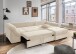 Polsterecke >Felicia< in beige, Cord - 302x89x188cm (BxHxT)