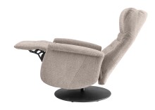 Relaxsessel >Lavina< 3-stufig verstellbar, Herzwaage-Funktion, in beige - 72x118x85 (BxHxT)