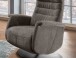 Relaxsessel >Lavina< 3-stufig verstellbar, Herzwaage, in grau-braun - 72x118x85 (BxHxT)