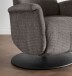 Relaxsessel >Lavina< 3-stufig verstellbar, Herzwaage, in grau-braun - 72x118x85 (BxHxT)