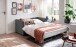Schlafsofa >Mariya< Liegefläche 120 x 198 cm, Bezug anthrazit - 147x87cm (BxT)