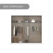 Drehtürenschrank >Alba< in alpinweiß, Holzwerkstoff - 226x197x54cm (BxHxT)