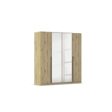 Drehtürenschrank >Alba< inkl. Einteilung,...