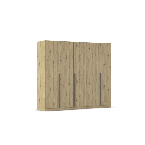 Drehtürenschrank >Alba< in Eiche Artisan Dekor - 226x197x54 (BxHxT)