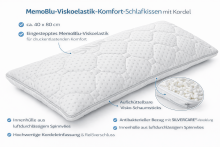 Kopfkissen >Polarstern< MemoBlu-Viskoelastik...