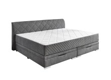 Boxspringbett >SoftNight< inklusive 7-Zonen-TTFK-Matratzen Familienbett 240x200 cm