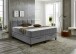 Boxspringbett >TraumZeit< inkl. wendbare 7 Zonen TTFK Matratze & Topper - 180x200 cm anthrazit