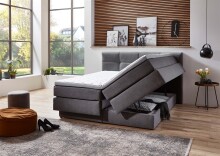 Boxspringbett >Schlummerland< inkl. wendbare 7...