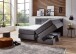 Boxspringbett >Schlummerland< inkl. wendbare 7 Zonen TTFK Matratze & Topper - 180x200 cm anthrazit