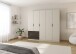 Drehtürenschrank >Koda< in champagner / Atlantic Oak dunkel - 226x210x54 (BxHxT)