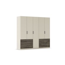 Drehtürenschrank >Koda< in champagner /...