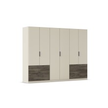 Drehtürenschrank >Koda< in champagner /...
