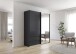Schwebetürenschrank >Elara< in grau metallic / Spiegel - 181x210x62 (BxHxT)