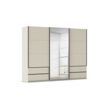 Schwebetürenschrank >Elara< in champagner /...