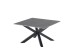 Couchtisch >Janin< (2er-Set) Steinoptik-grau / schwarz- 80x45x80 / 55x55x55 (B/H/T)
