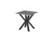 Couchtisch >Janin< (2er-Set) Steinoptik-grau / schwarz- 80x45x80 / 55x55x55 (B/H/T)