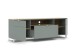 Lowboard >Bari< (inkl. Füße) in Schilf supermatt - 180x64x41cm (BxHxT)