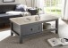 Couchtisch >Bocage< in San Remo, anthrazit, Holzwerkstoff - 114x43x60cm (BxHxT)