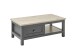 Couchtisch >Bocage< in San Remo, anthrazit, Holzwerkstoff - 114x43x60cm (BxHxT)