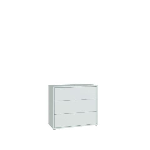 Kommode >ALICE SPRINGS< in Secret grey - 94,8x83,1x41,5cm (BxHxT)