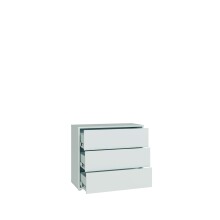 Kommode >ALICE SPRINGS< in Secret grey - 94,8x83,1x41,5cm (BxHxT)