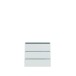 Kommode >ALICE SPRINGS< in Secret grey - 94,8x83,1x41,5cm (BxHxT)