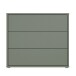 Kommode >ALICE SPRINGS< in Salbeifarbig - 94,8x83,1x41,5cm (BxHxT)