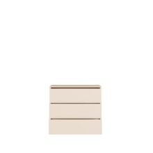 Kommode >ALICE SPRINGS< in Sandfarbig - 94,8x83,1x41,5cm (BxHxT)
