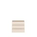 Kommode >ALICE SPRINGS< in Sandfarbig - 94,8x83,1x41,5cm (BxHxT)