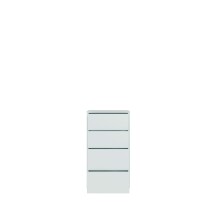 Schubkastenkommode >ALICE SPRINGS< in Secret grey - 54,8x99,1x34,9cm (BxHxT)