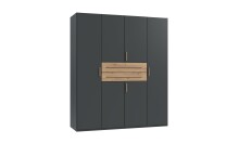 Drehtürenschrank >DIGIT< in GRAFIT - ARTISAN...