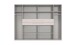 Drehtürenschrank >DIGIT< in KASCHMIR / ARTISAN EICHE DEKOR - 270x208x58 (BxHxT)