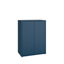 Kommode >ALICE SPRINGS< in Nachtblau - 74,5x99,1x41,5cm (BxHxT)