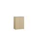 Kommode >ALICE SPRINGS< in Buttergelb - 74,5x99,1x41,5cm (BxHxT)