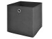 Faltbox >One< (8er-Set) in anthrazit, Polypropylen - 32x32x32cm (BxHxT)