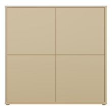 Highboard >ALICE SPRINGS< in Buttergelb -...